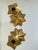 1940s Hollywood Regency Brass Starburst Candle Holders a Pair For Sale - Image 4 of 8