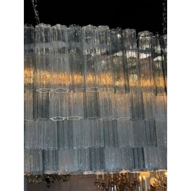 Early 21st Century Large Scale Layered Trochi Murano Chandelier For Sale - Image 5 of 6