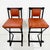 1970s Pair of Iron & Ostrich Leather Barstools in the Style of Cleo Baldon For Sale In Dallas - Image 6 of 18