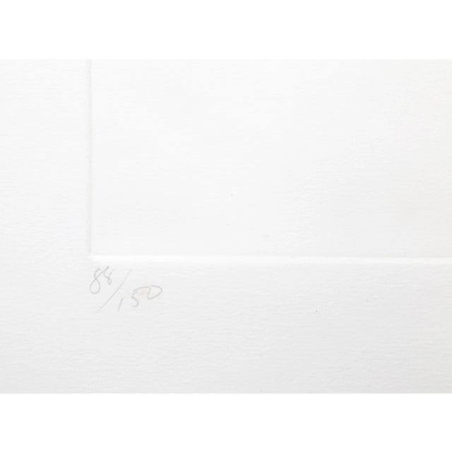 Modern The Tiger, Vick Vibha Color Etching on Arches, Signed and Numbered in Pencil For Sale - Image 3 of 4