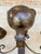 Bronze Pair of Big Spanish Hand-Forged Iron Wall Sconces, Mid-20th Century For Sale - Image 8 of 11