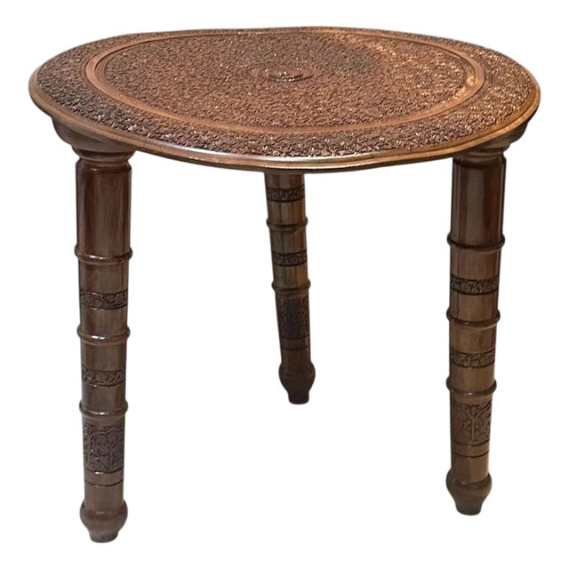 1900s Moorish Style Side Table For Sale