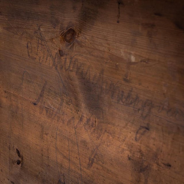 Antique Biedermeier Mahogany Chest of Drawers, 1820 For Sale - Image 11 of 12