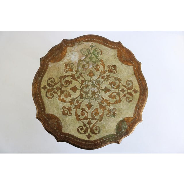 Vintage Italian Florentine Giltwood Coffee Table, 1950 For Sale - Image 6 of 10
