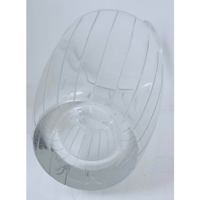 Mid-20th Century Minimalistic Cut Crystal Champagne, Wine Cooler or Ice Bucket by Design Guild For Sale - Image 9 of 12