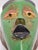 Authentic Baule Goli Kpan Ritual Mask Ivory Coast Hand Carved Wood 14.5" X 4.5" For Sale - Image 4 of 18
