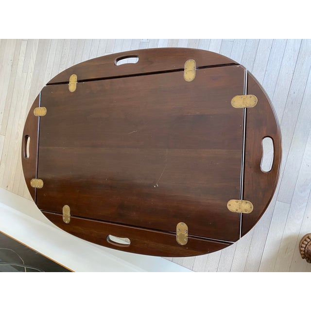 English Style Campaign Coffee Table Chairish