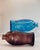 Vintage Pressed Glass Fish Bottles- A Pair For Sale - Image 4 of 9