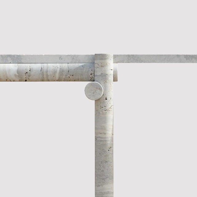 Ocean Travertine Coffee Tables by Clément Brazille For Sale - Image 9 of 18