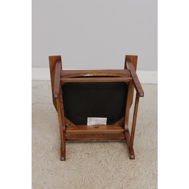 Set of 6 Stickley Harvey Ellis Mission Oak Dining Chairs For Sale - Image 14 of 16