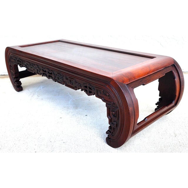 Antique Opium Coffee Table Rosewood Asian Chinoiserie For Sale In Miami - Image 6 of 11