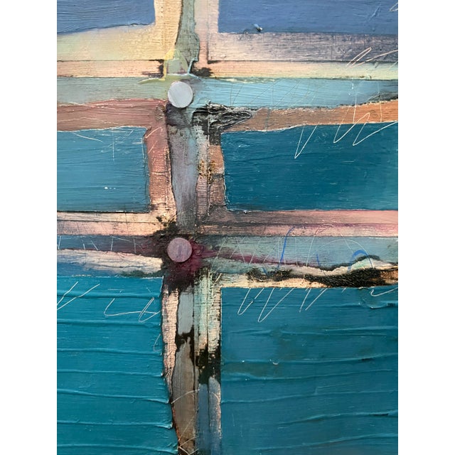 1984 Leslie Karpinski Body Painting and Collage For Sale - Image 10 of 12