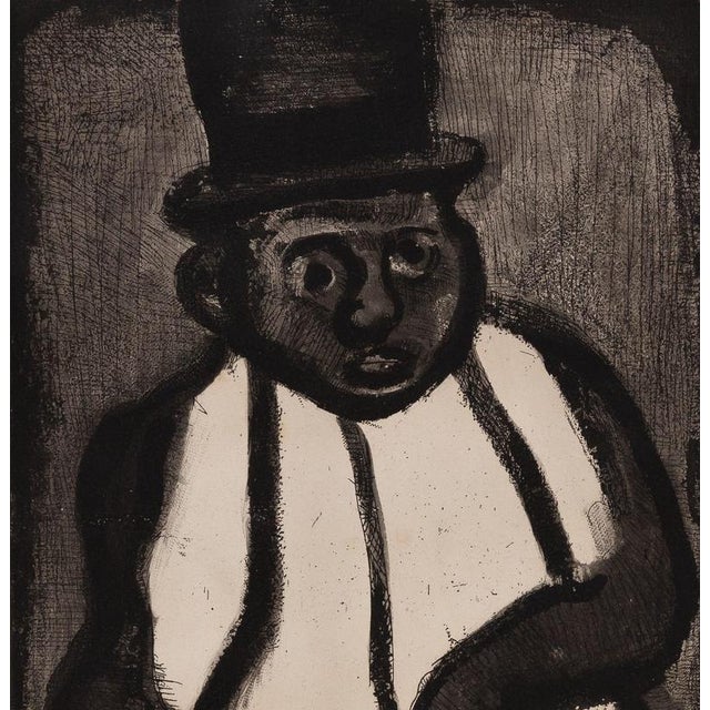 Modern Georges Rouault, Good Candidate Boudoubadabou, Etching For Sale - Image 3 of 4