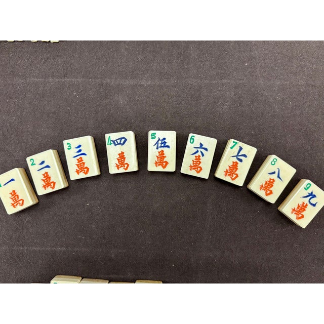 Antique Chinese Mahjong Set - No Box For Sale - Image 10 of 17