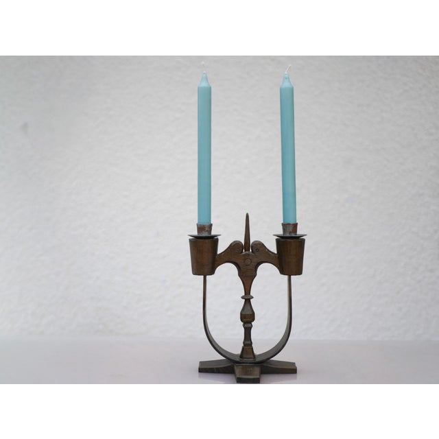 Swedish Wooden Candleolders from Taserud, 1955, Set of 2 For Sale - Image 11 of 17