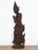 Wood Antique Carved Wooden Sculpture of a Thai Praying For Sale - Image 7 of 12