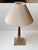 Metal Art Deco Black Widow Table Lamp in Bronze, 1930s For Sale - Image 7 of 15