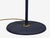 Boréns, Adjustable Floor Lamp, Blue Lacquered Metal, Brass, Fabric, Sweden, 1950s For Sale - Image 11 of 14