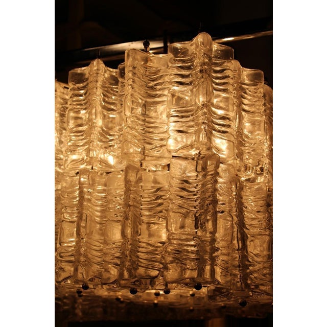Square Chandelier from Venini, Italy, 1960s, in Very Good conditions. Designed 1960 to 1969 This piece is attributed to...