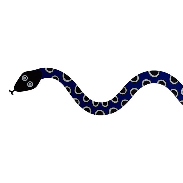 Metal Wall Relief Magic Snake From Vitra For Sale