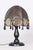 Mid-Century Czech Table Lamp in Stained Beech and Leather, 1970s For Sale - Image 11 of 11
