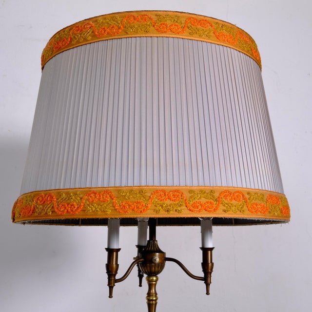 Floor Lamp with Four Lights and Three Arms and Double Switch, 1950s For Sale - Image 16 of 18