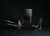 Omnia Vanitas Vanité 29 Candelabra in Patinated Cast Bronze by William Guillon For Sale - Image 6 of 12
