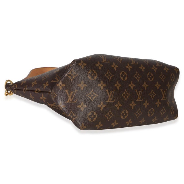 Monogram Canvas Flower Zipped Tote MM For Sale In New York - Image 6 of 7
