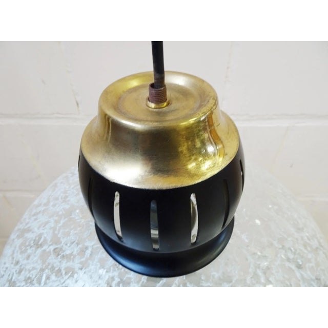 1960s Glass Pendant Lamp, 1960s For Sale - Image 5 of 11