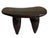 Superb vintage African Senufo milk stool on four tapered legs with an abstract form . sculpted from one piece of heavy...