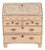 19th-century Scandinavian bureau with exquisite carved detailing For Sale