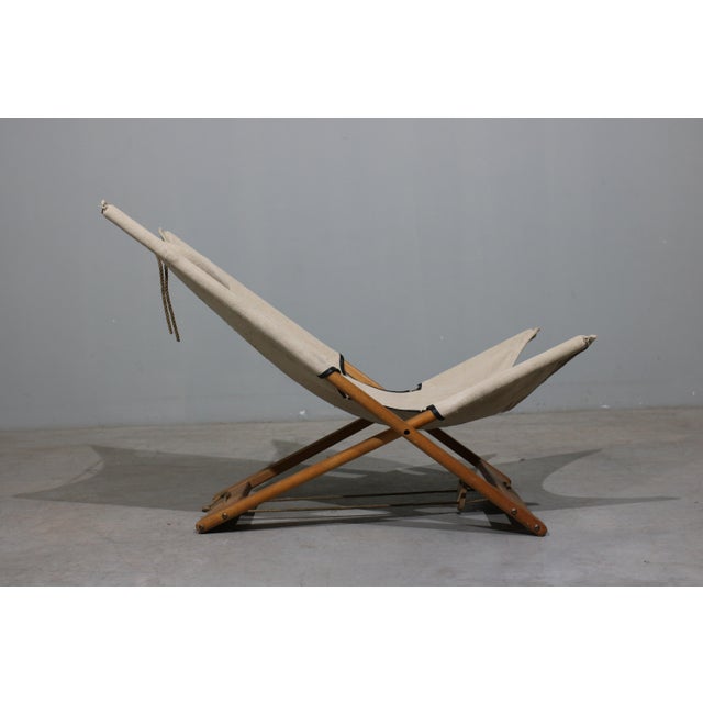 Vintage Safari Lounge Chair from Hyllinge Mobler, 1970s For Sale - Image 3 of 7