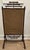 Brown Antique 19th Century Napoleon III Faux Bamboo Fireplace Screen With Floral Needlework Panel For Sale - Image 8 of 18