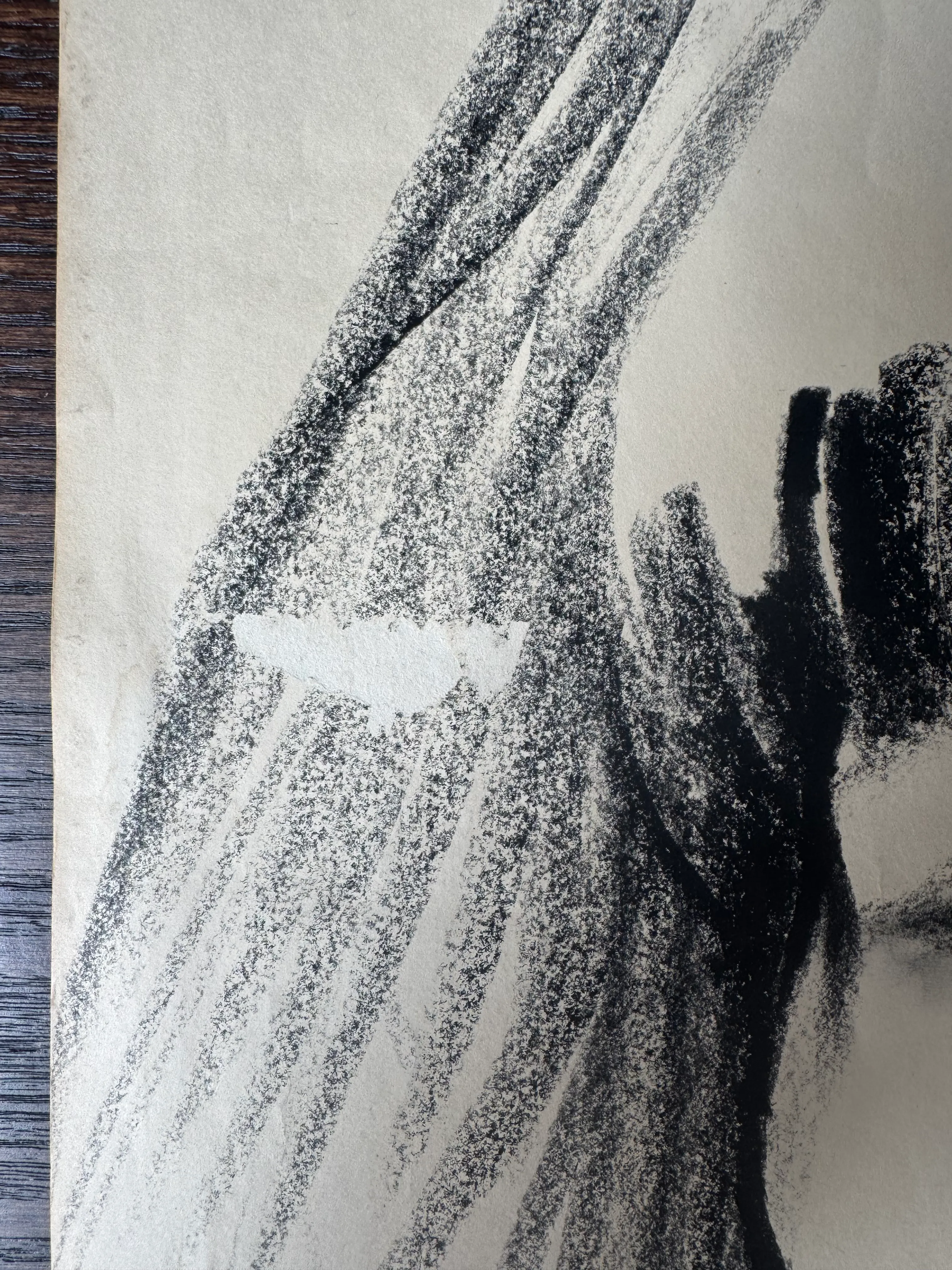 Antonio Lopez Charcoal Drawing of Nancy North C. 1980s | Chairish