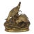 19th Century Polished Bronze Partridge Family Sculpture by Jules Moigniez For Sale
