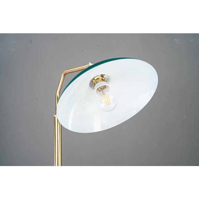 Adjustable Art Deco Floor Lamp with Original Green Shade, 1920s For Sale - Image 18 of 18