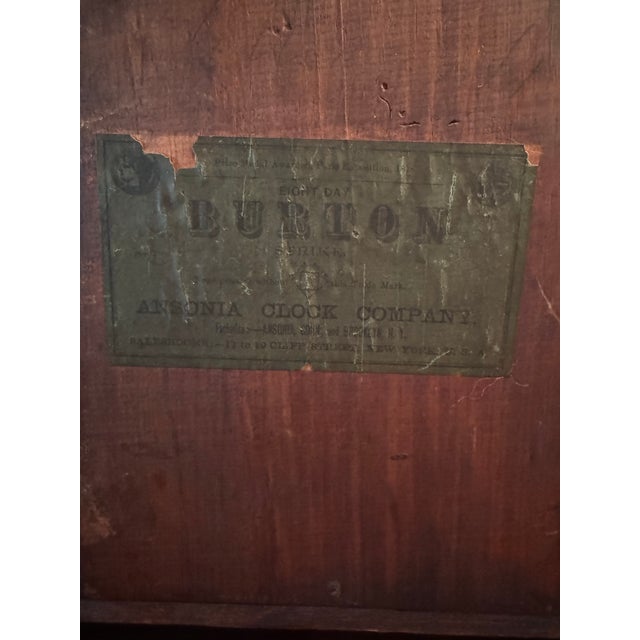 Copper Late 19th Century Ansonia Gingerbread Clock For Sale - Image 8 of 8