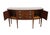 Late 20th Century Vintage Antique Solid Mahogany Traditional Duncan Phyfe Style 99" Sideboard Buffet 314 For Sale - Image 5 of 13