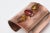 Hallmarked Copper Wide Cuff Bracelet With Red, Yellow Amber Glass Stones 90's For Sale - Image 10 of 10