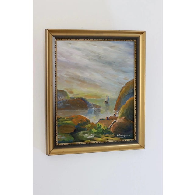 G Bengtson, Landscape, 1936, Oil on Board, Framed For Sale - Image 4 of 11