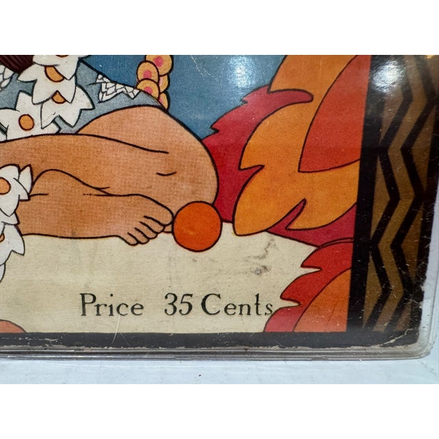 Art Deco 1924 Original Asia Magazine Cover, December, Frank McIntosh, Art Deco. For Sale - Image 3 of 7