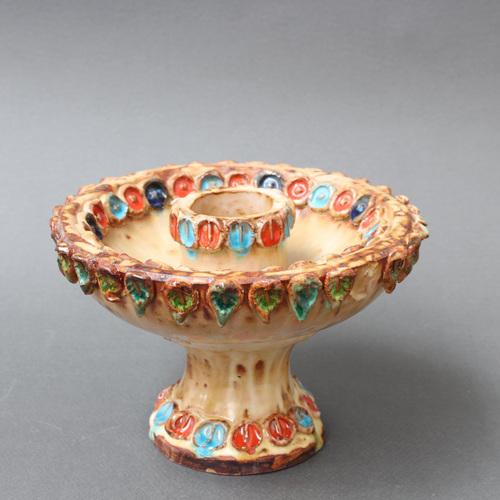 Vintage French Ceramic Candleholder by La Roue, 1960s For Sale - Image 15 of 15