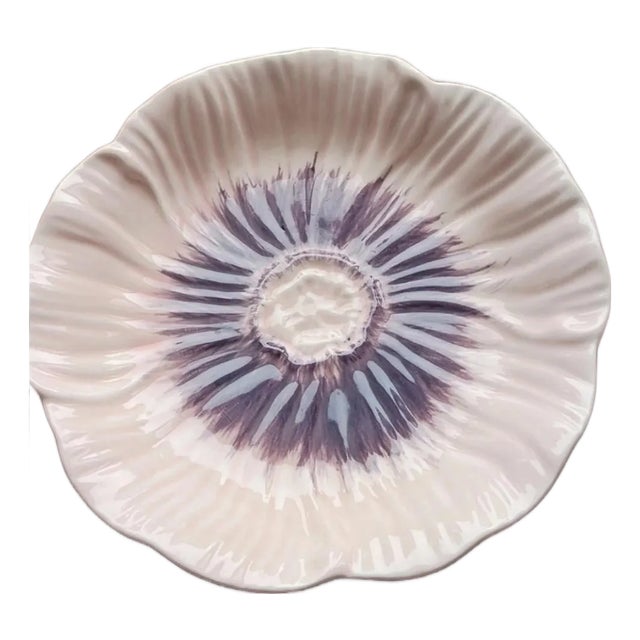 Bionic Flower Ceramic Plate For Sale