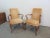 Queen Anne Solid Mahogany Shepherds Crook Arm Chairs - a Pair For Sale - Image 4 of 7