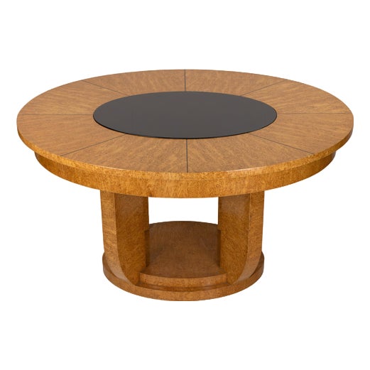 Art Deco Round Dining Table For Sale