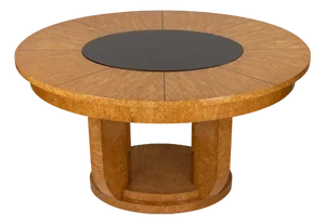 Art Deco Round Dining Table