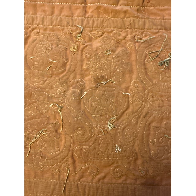 Italian Pillow With Embroidery Mid 19th Century For Sale - Image 4 of 10