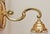 Gold Antique Art Nouveau Wall Lamps, 1890s, Set of 2 For Sale - Image 8 of 10