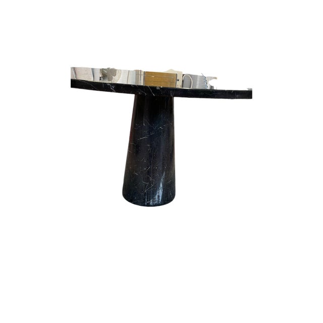 Angelo Mangiarotti Black Marquiniamarble Eros Dining Table by Angelo Mangiarotti for Skipper, 1990s For Sale - Image 4 of 4