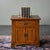 American Crafters and Weavers Mission Style Solid Oak Nightstand - Michael's Cherry Stain For Sale - Image 3 of 5